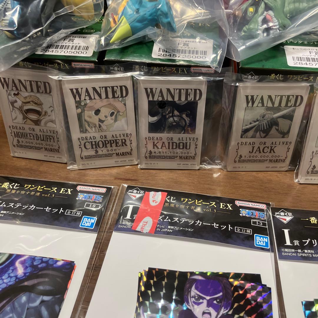 一番くじ ワンピース EX 悪魔を宿す者達　A ＢCＤＥラスワン賞その他諸々