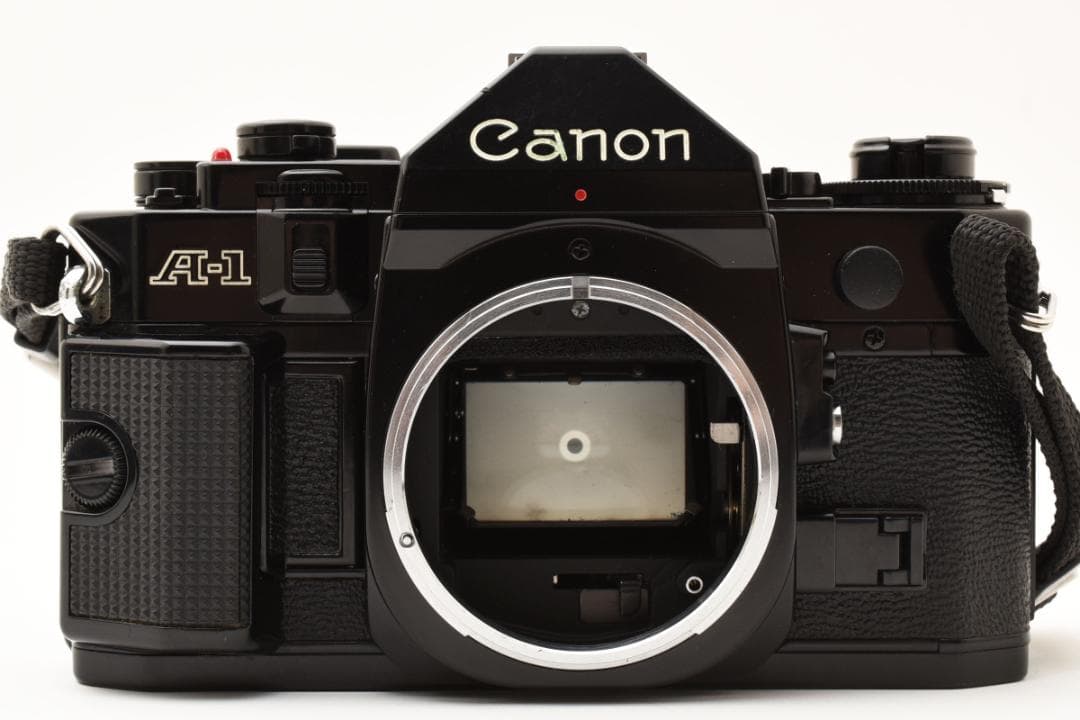 美品 CANON キャノン A-1 フィルムカメラ モルト新品交換済 B477