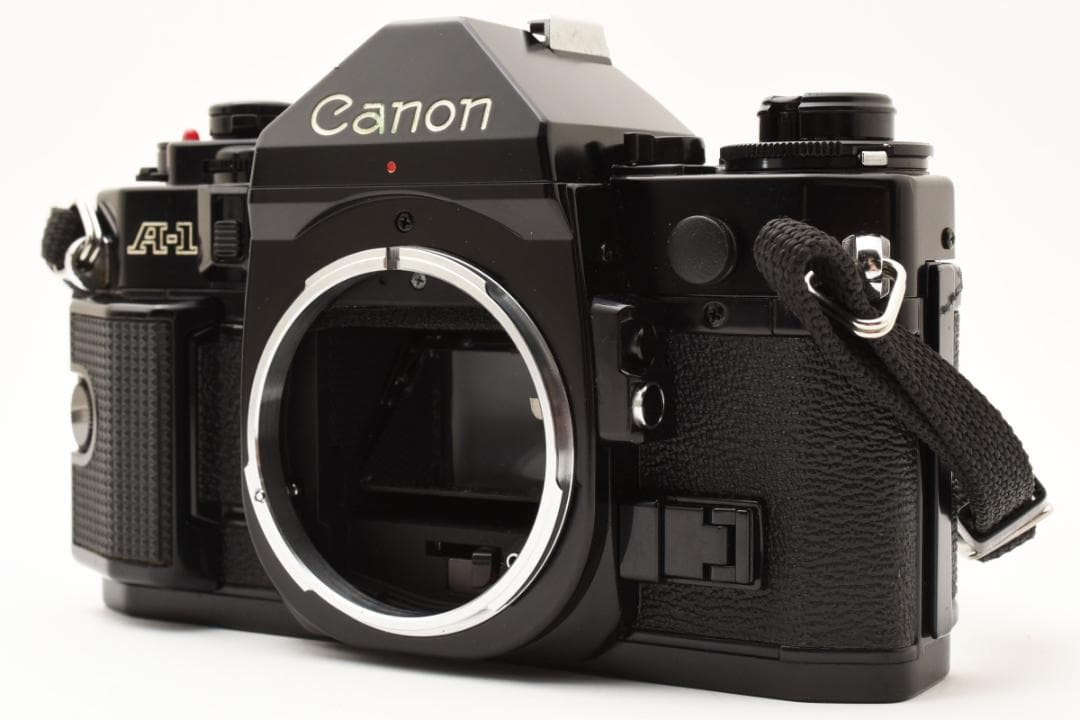 美品 CANON キャノン A-1 フィルムカメラ モルト新品交換済 B477