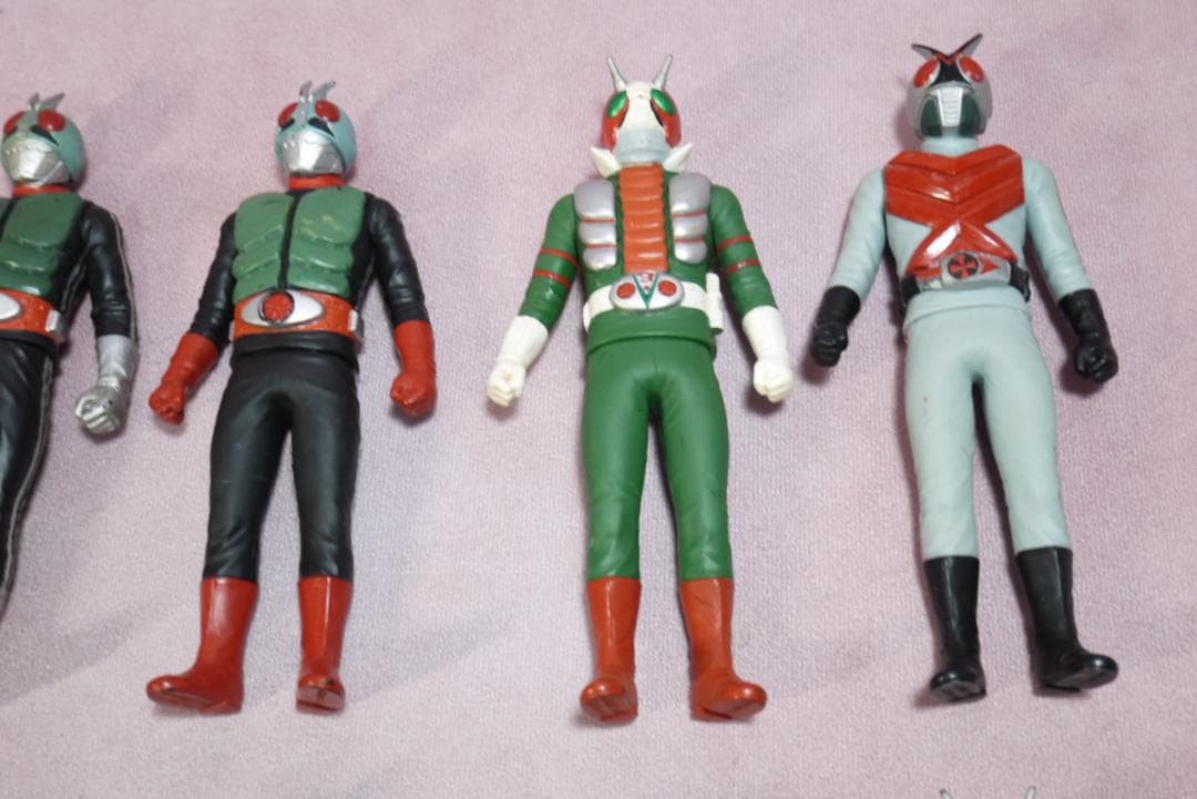 レジェンドライダーシリーズ　昭和もの　ソフビ　13体
