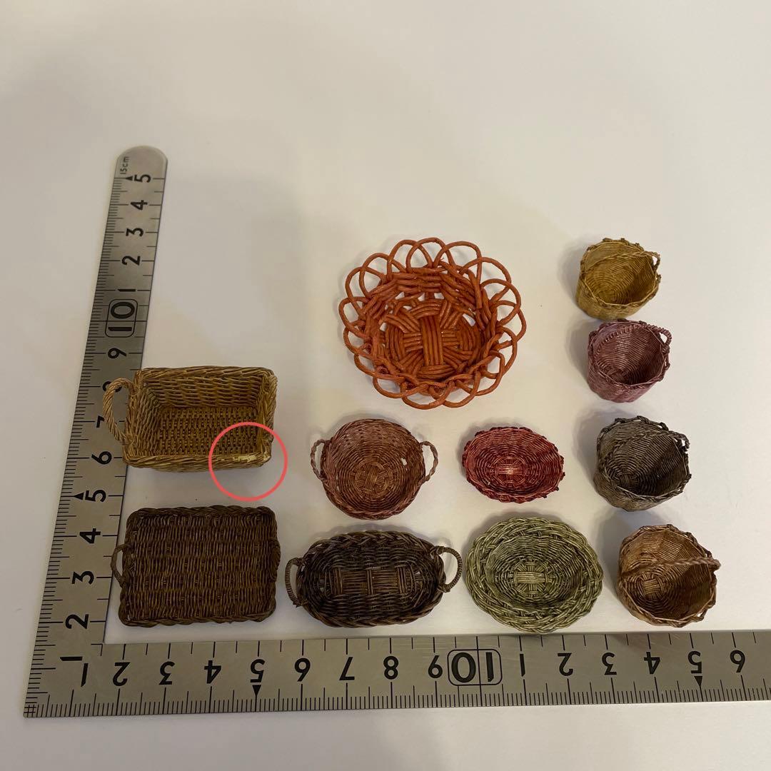 ドールハウス リーメント ミニ厨房菴 ミニチュア●パン屋 カウンター ショップ棚