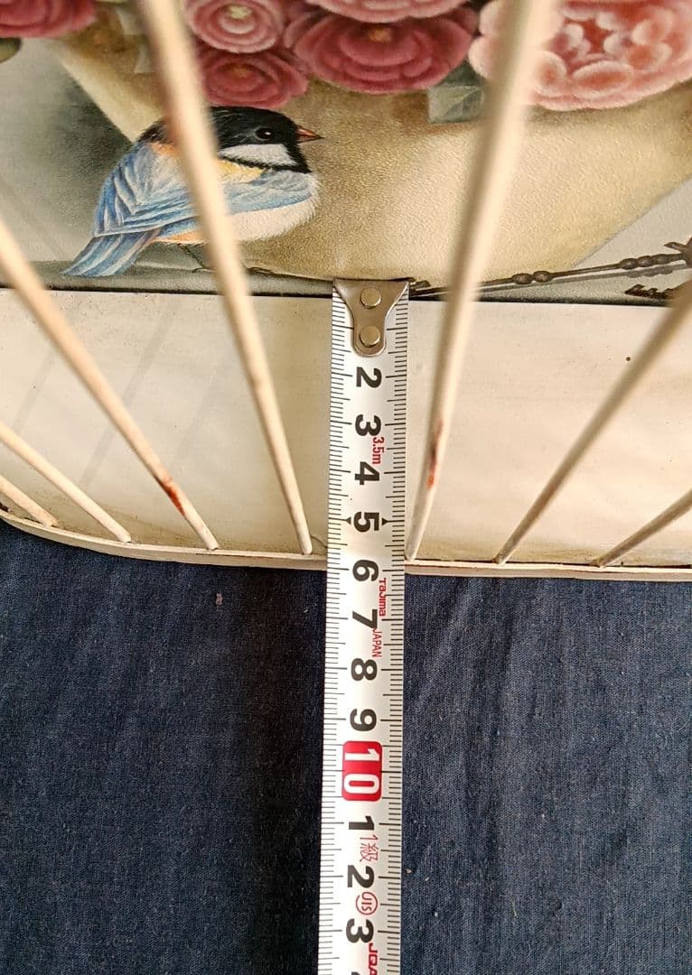 トールペイント作品　鳥とバラ