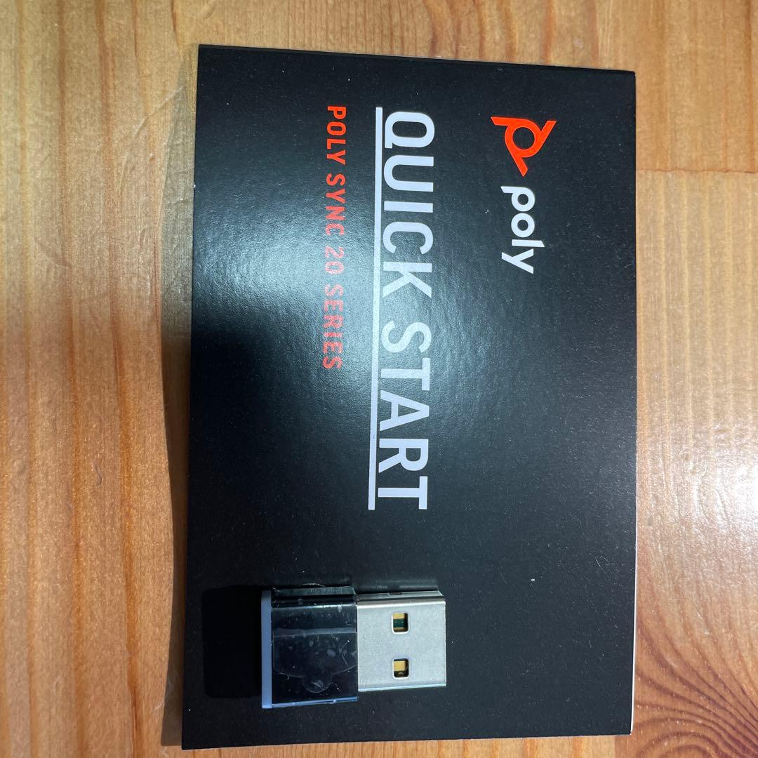 Poly sync20 USB-A ワイヤレススピーカー