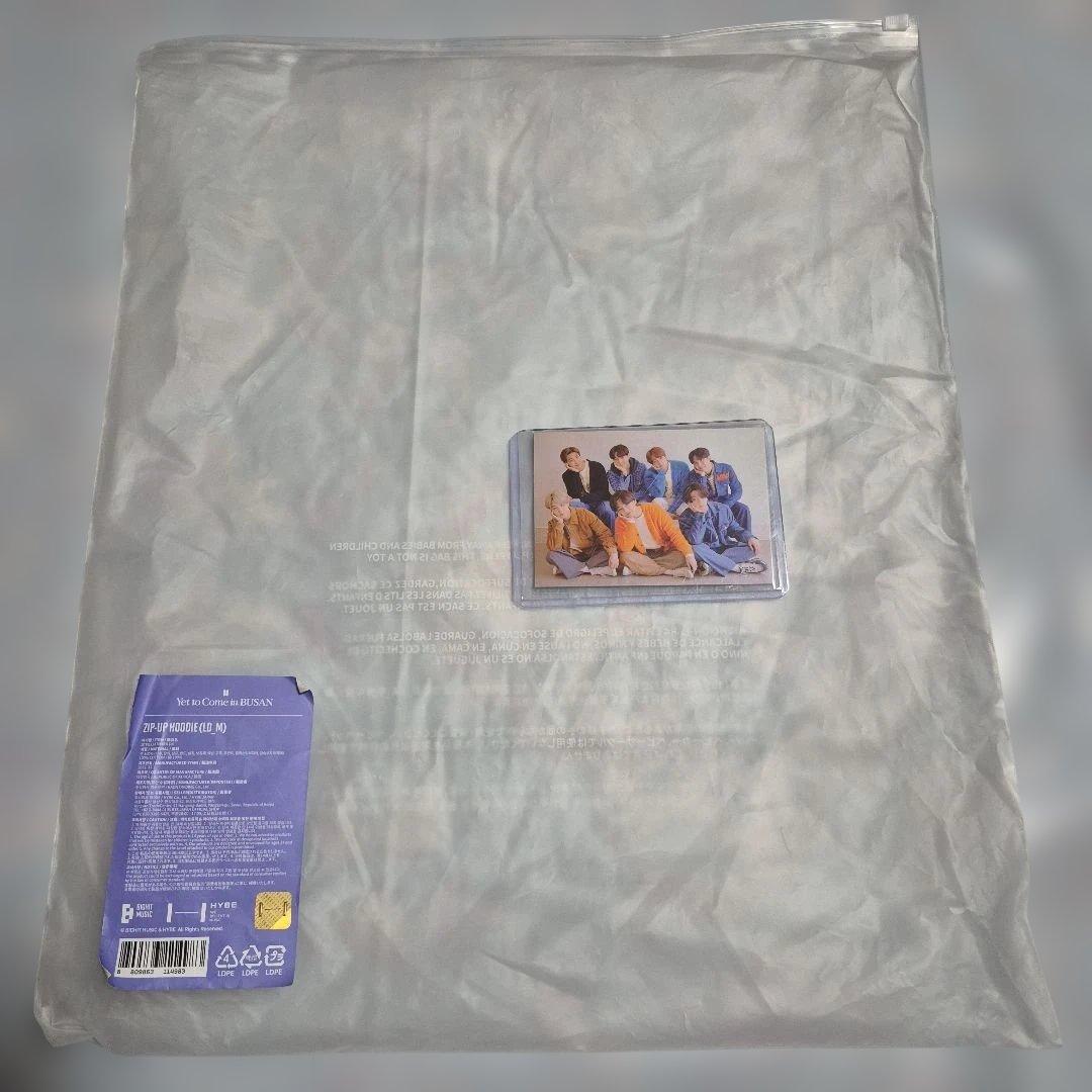 BTS Yet to come 釜山コン　 ジップアップパーカー M