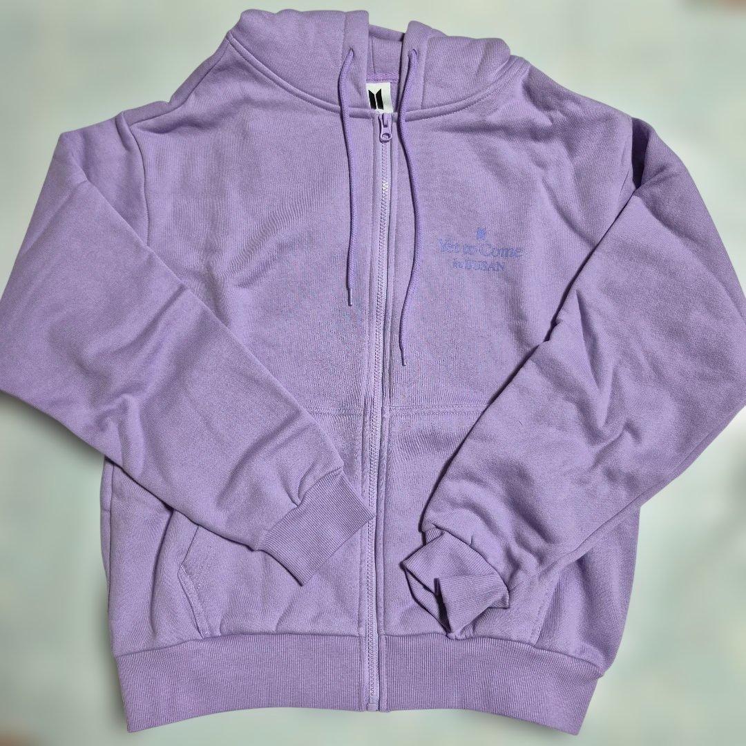 BTS Yet to come 釜山コン　 ジップアップパーカー M