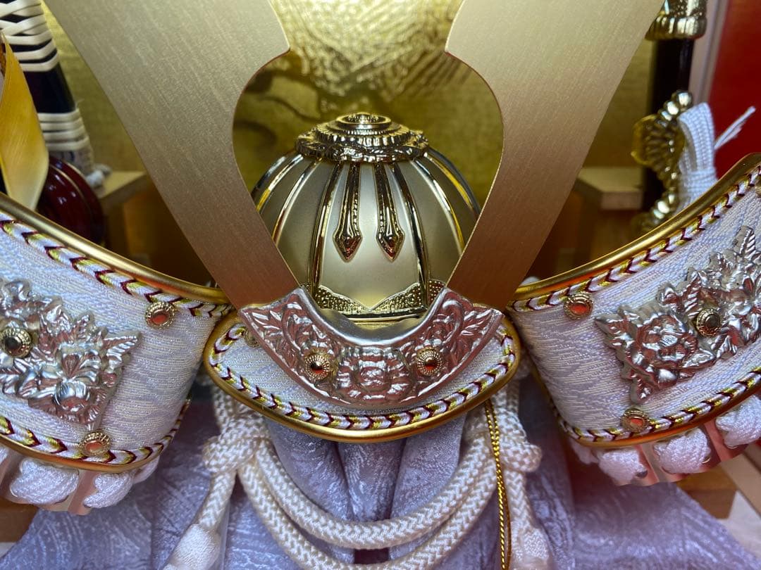 東京久月　五月人形　兜飾り　アクリルケース入り　コンパクトサイズ