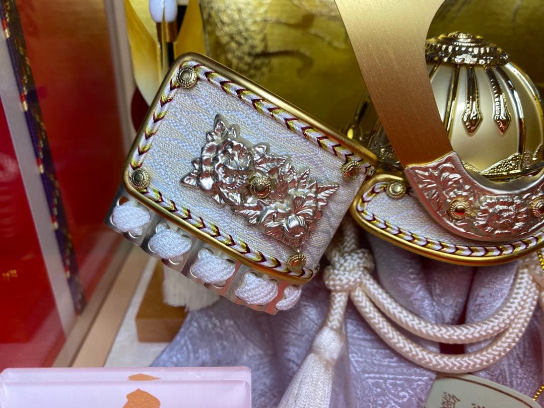 東京久月　五月人形　兜飾り　アクリルケース入り　コンパクトサイズ