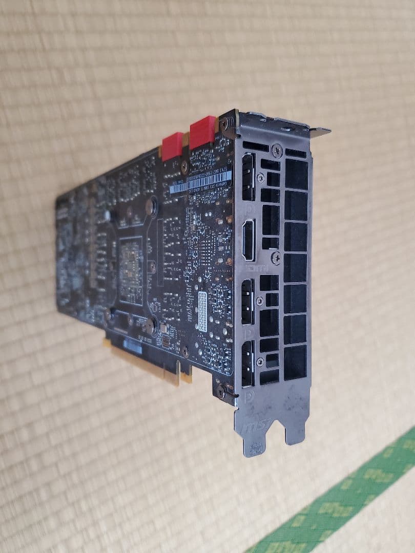 動作品 MSI GTX 1080 Ti AERO 11G OC