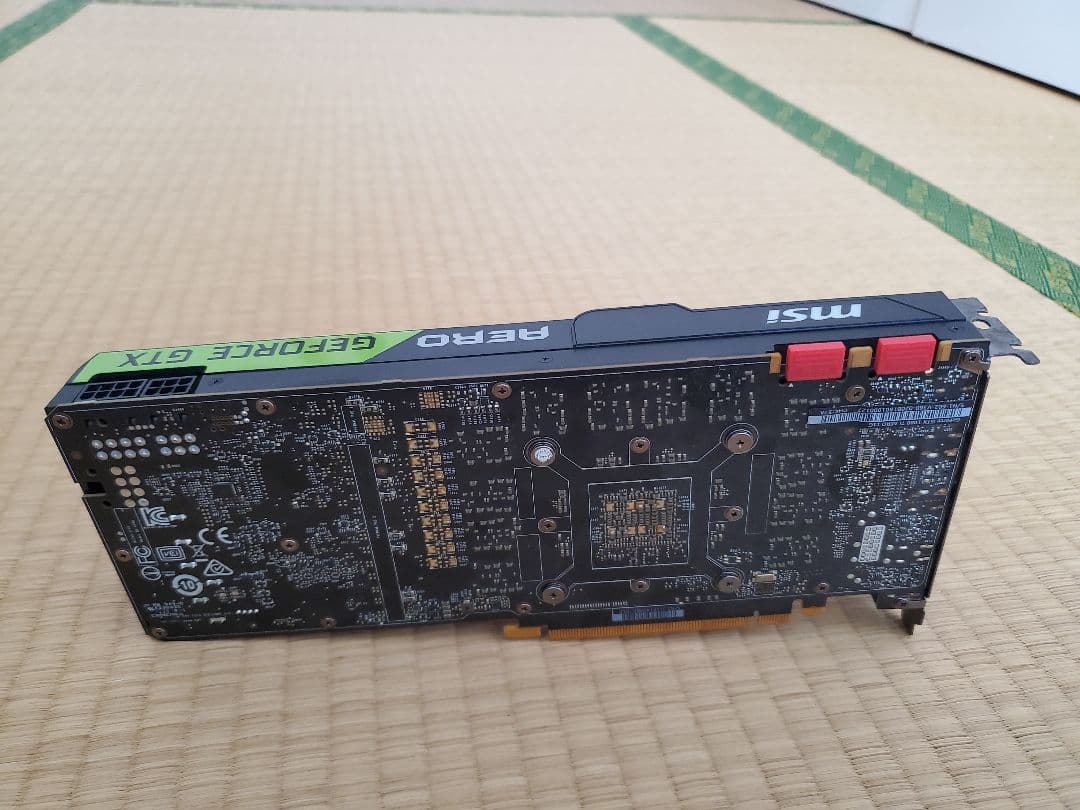 動作品 MSI GTX 1080 Ti AERO 11G OC
