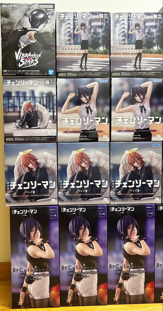 チェンソーマンレゼ⭐︎マキマ⭐︎コベニ⭐︎ボム⭐︎天使と悪魔フィギュア19体まとめ売り‼️