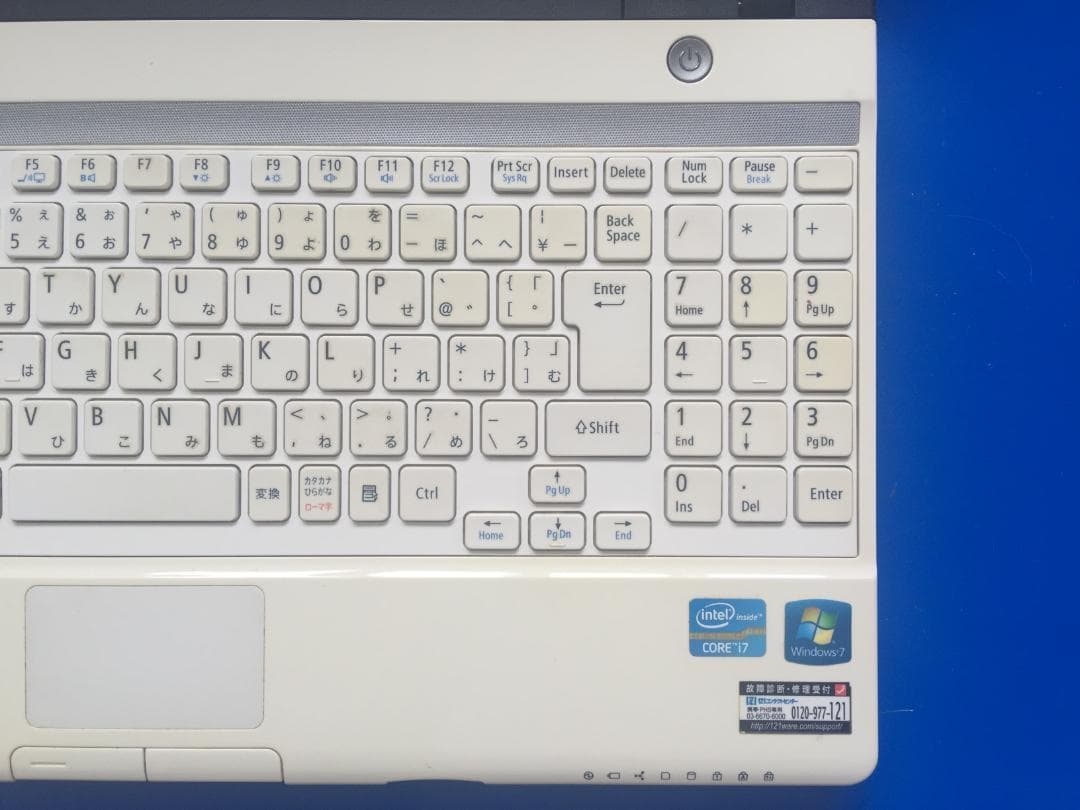 NEC PC-LM750FS6W 13.3型液晶 コンパクト テンキ付きノート