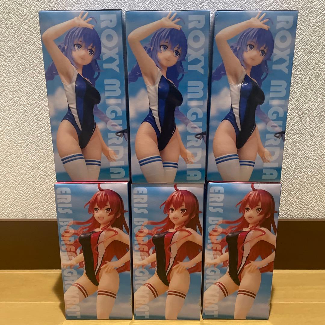無職転生Ⅱ Vivitフィギュア　競泳水着ver. ロキシー×3エリス×3
