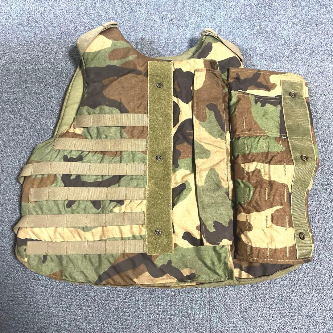 米軍実物Point Blank社製 美品ウッドランド ボディーアーマー　Mサイズ