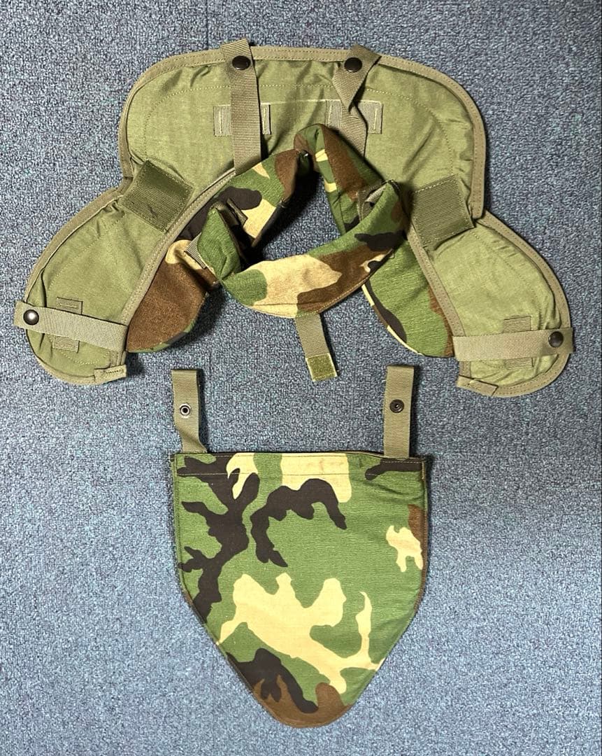 米軍実物Point Blank社製 美品ウッドランド ボディーアーマー　Mサイズ