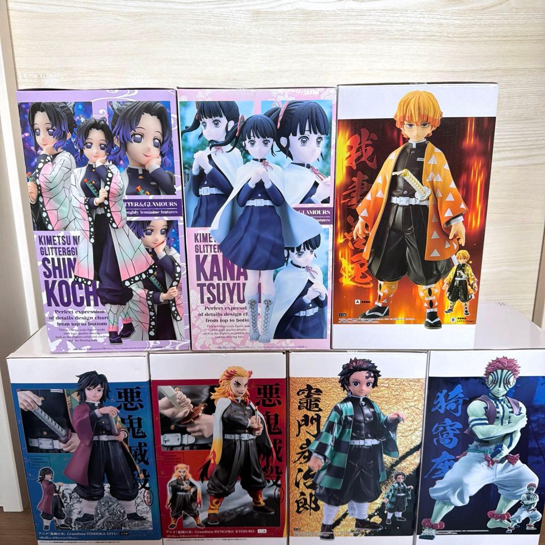 鬼滅の刃 フィギュア 7体 まとめ売り