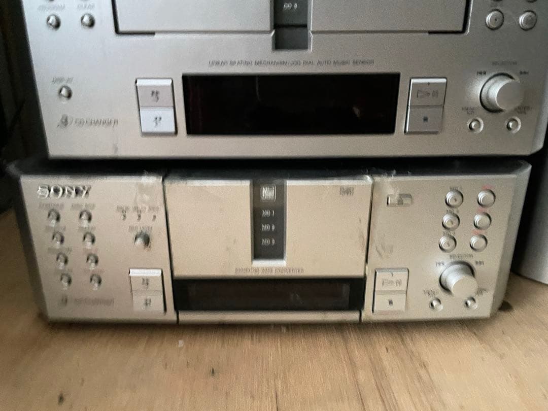 Sony DHC-MD717 コンポーネントシステム ジャンク品