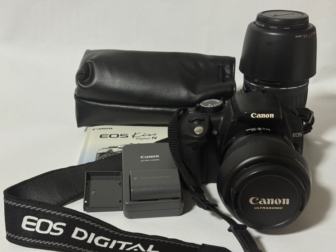 【すぐ使える入門セット】Canon Kiss Digital N ダブルレンズ