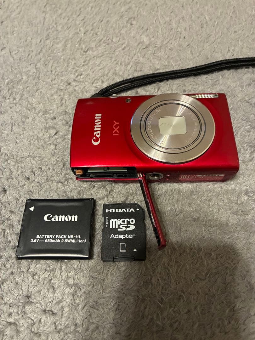Canon IXY 180 レッド