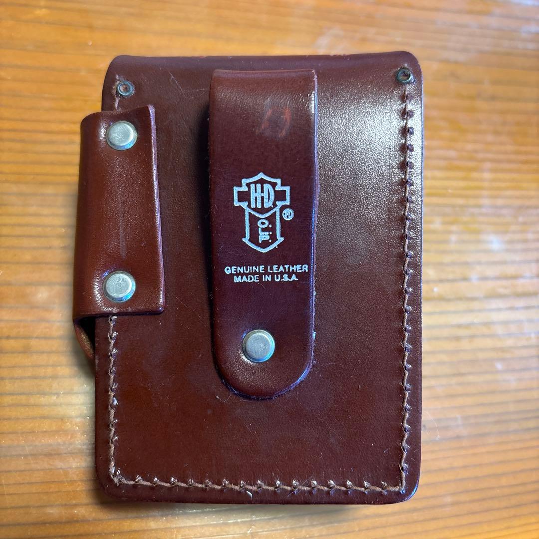 Harley Davidson 本革 タバコケース