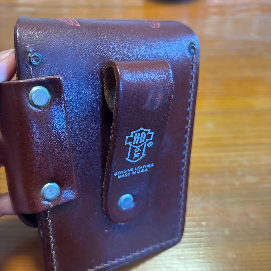 Harley Davidson 本革 タバコケース