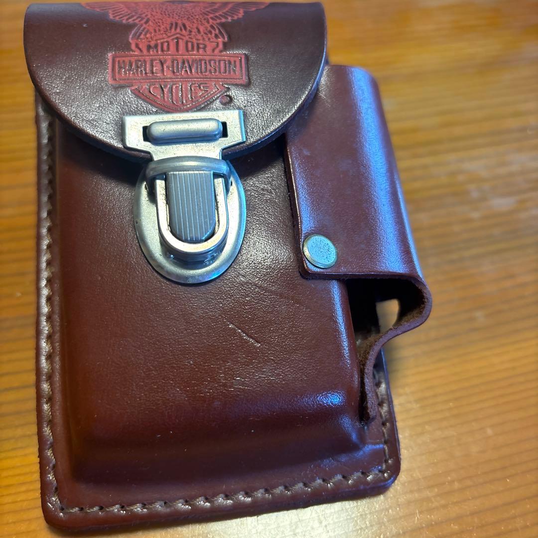 Harley Davidson 本革 タバコケース