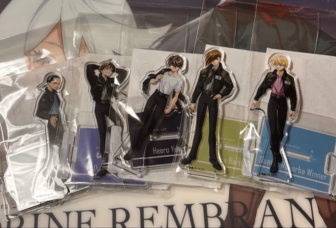 新機動戦記ガンダムW EW アクリルスタンド　全5種