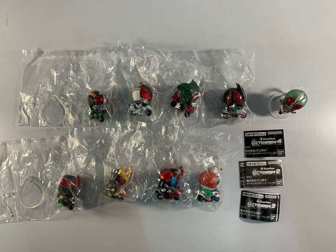 @CTION RIDE アクションライド 仮面ライダー 9種セット 新1号 他