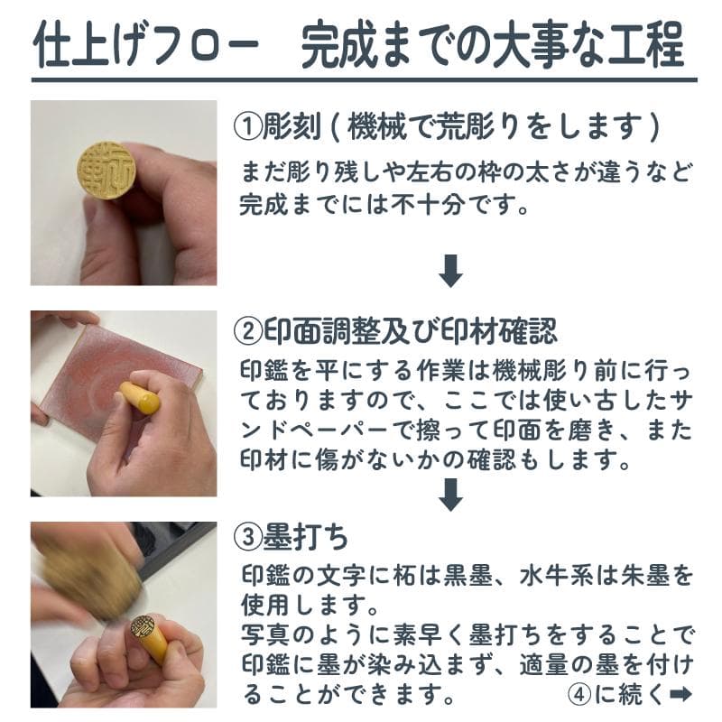 【印鑑の最高峰】オランダ水牛16.5mmケース付　実印銀行印はんこ　スピード発送