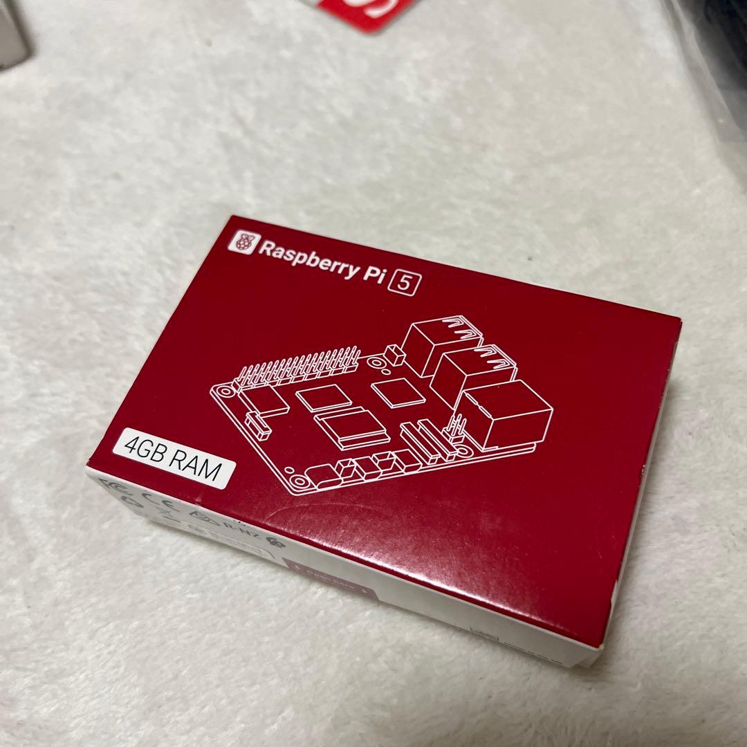 【新品未使用】Raspberry Pi 5 4GB 64GB SD付 即使用可