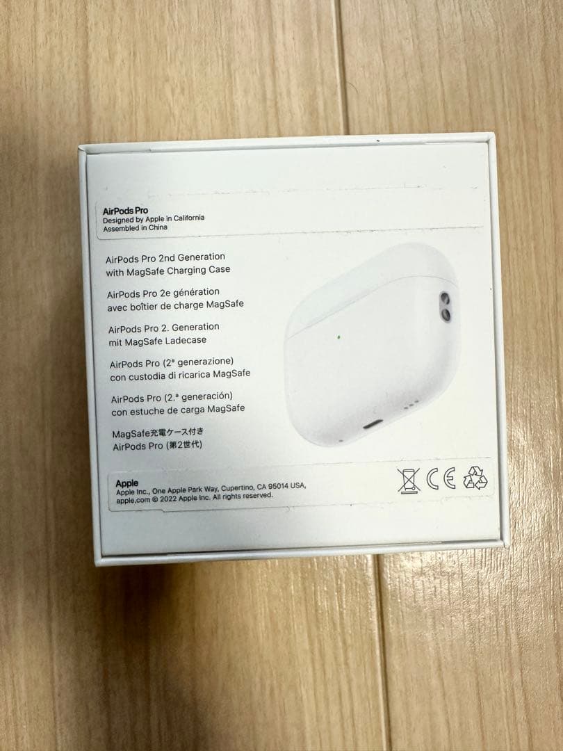 【左耳ジャンク】Apple AirPods Pro 第2世代 本体＋付属品あり