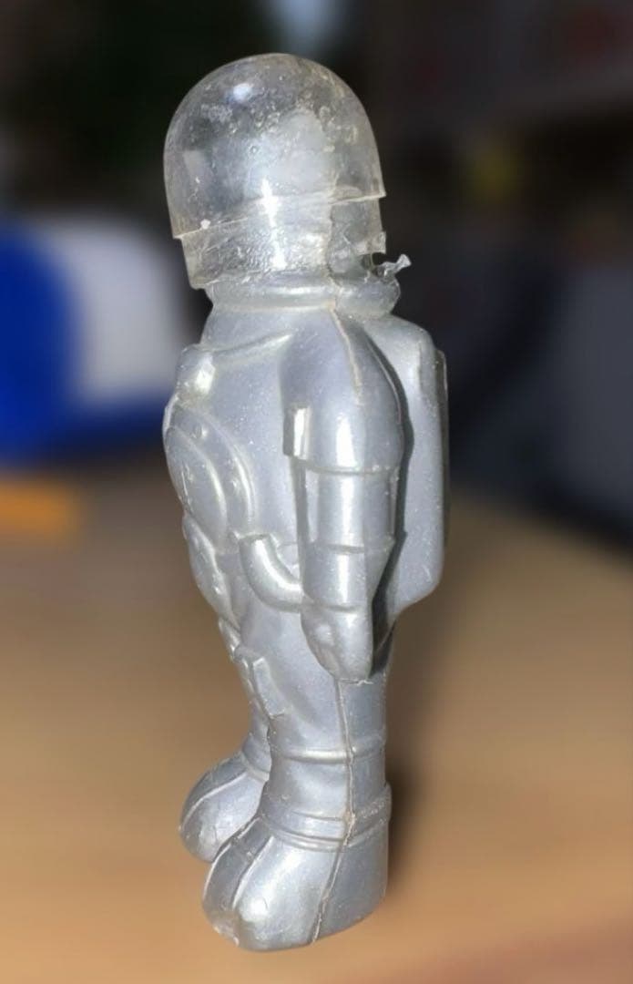 昭和 ソフビ　宇宙飛行士　アポロ11号ポリソフビ 約12cmキャプテンウルトラ？