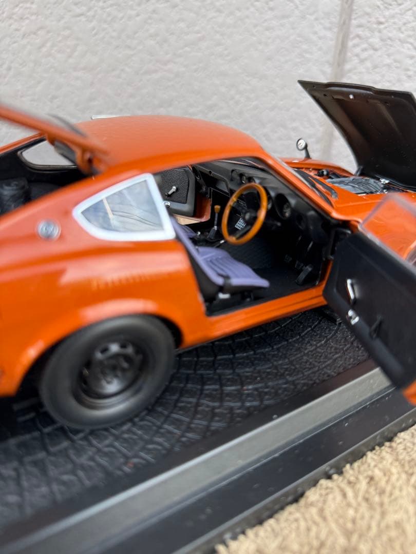 京商 NISSAN FAIRLADY Z-432R オレンジ1/18