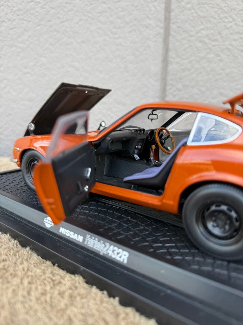 京商 NISSAN FAIRLADY Z-432R オレンジ1/18