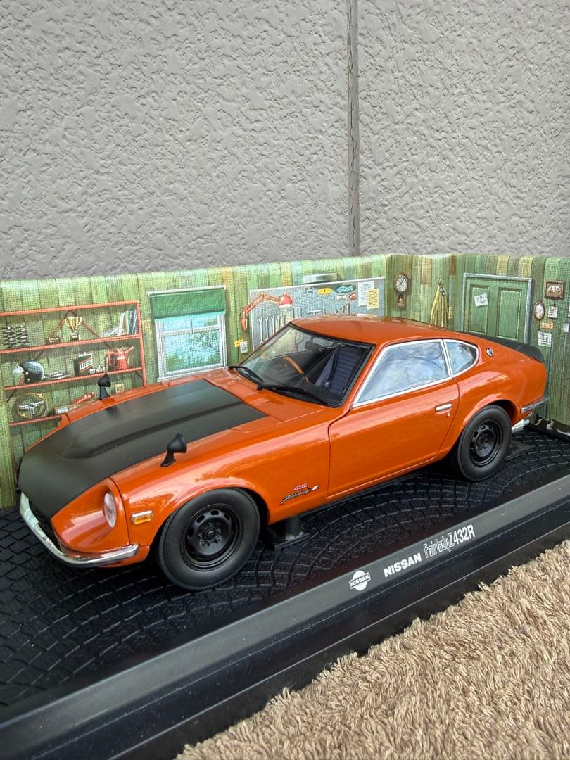 京商 NISSAN FAIRLADY Z-432R オレンジ1/18