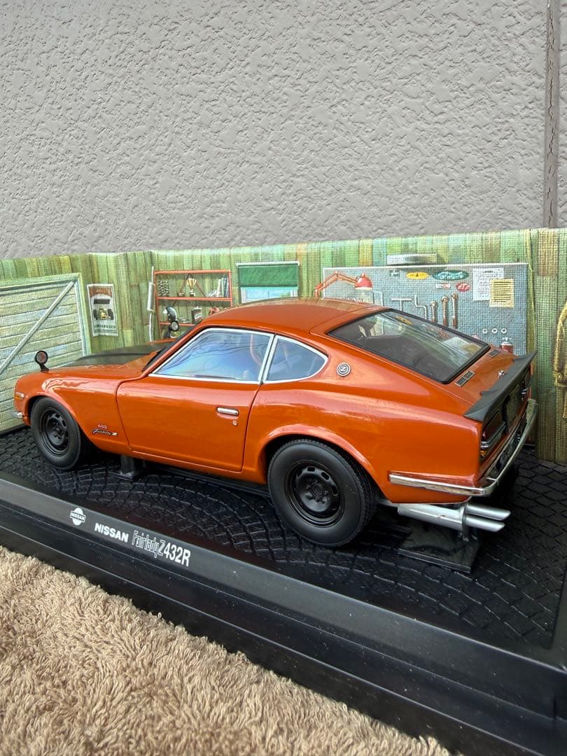 京商 NISSAN FAIRLADY Z-432R オレンジ1/18