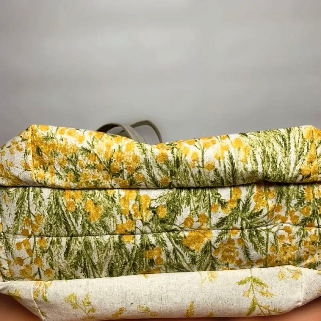 チューリップバッグ　ミモザ　Moment ハンドメイド