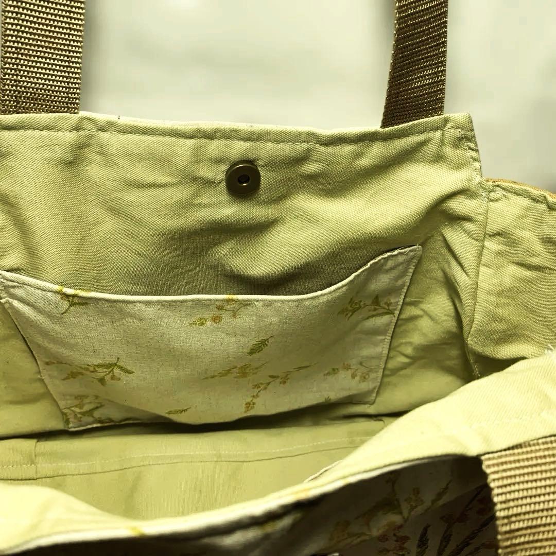 チューリップバッグ　ミモザ　Moment ハンドメイド