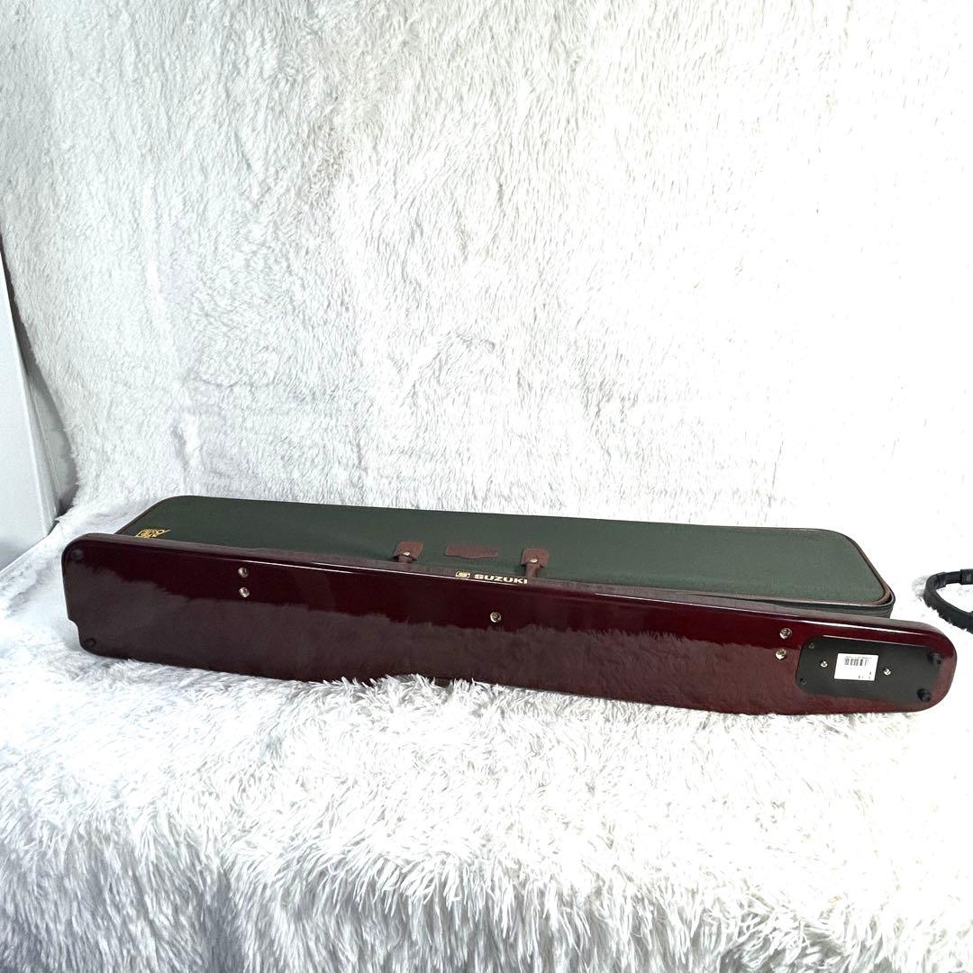 【レア・良好】SUZUKI 蘭 BASSバス 電気大正琴