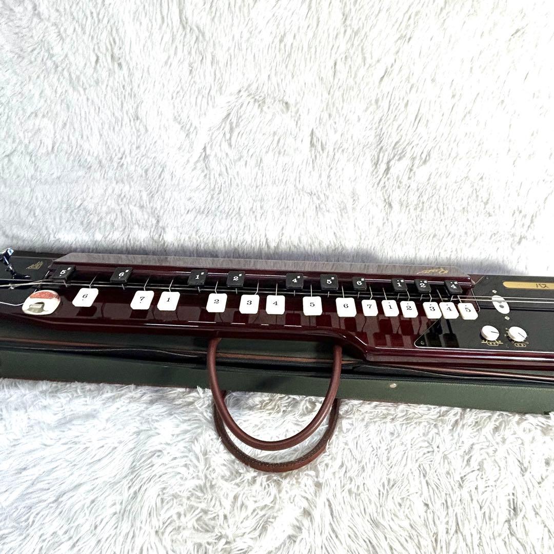 【レア・良好】SUZUKI 蘭 BASSバス 電気大正琴