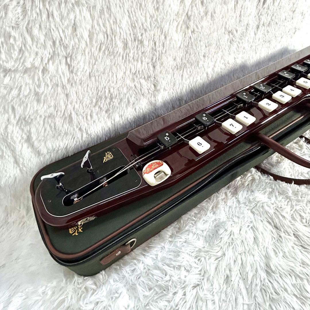 【レア・良好】SUZUKI 蘭 BASSバス 電気大正琴