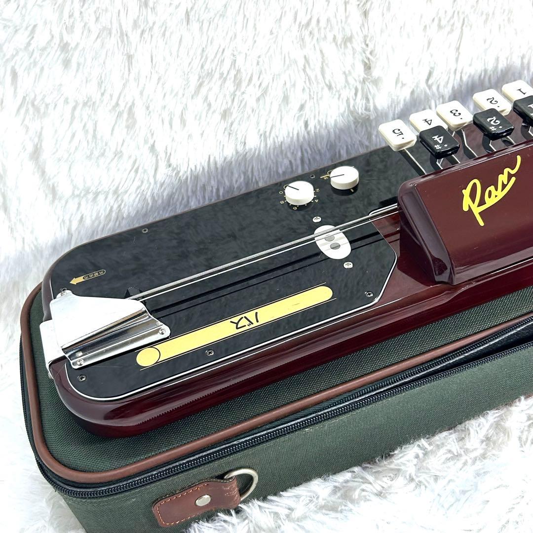 【レア・良好】SUZUKI 蘭 BASSバス 電気大正琴