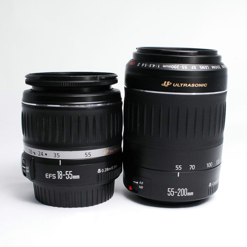 ③f Canon EOS Kiss X4 ダブルレンズ付き 一眼レフ 動作確認済