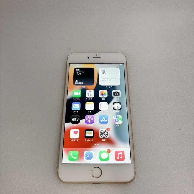 【美品】iPhone6s Plus 128GB ゴールド バッテリー良好