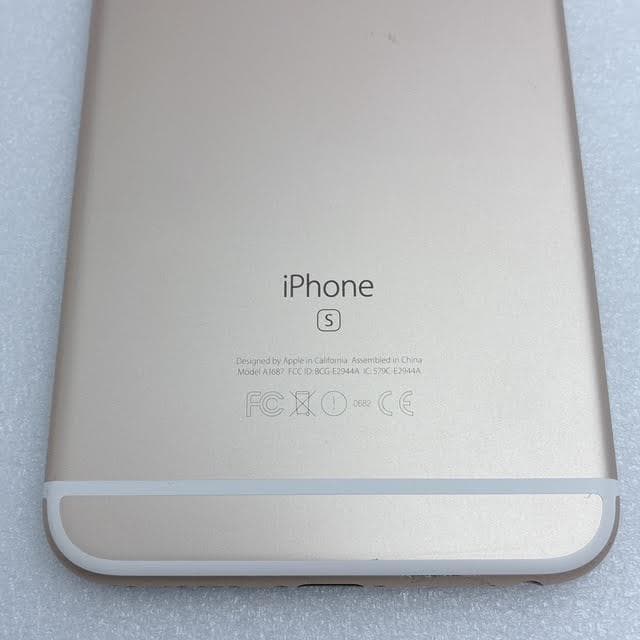 【美品】iPhone6s Plus 128GB ゴールド バッテリー良好