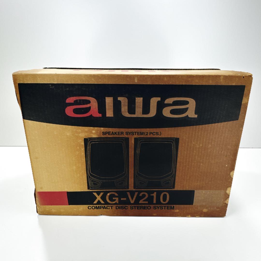 〚未使用品〛〚希少〛✦aiwa コンポ スピーカーセットXG-V210 ✦