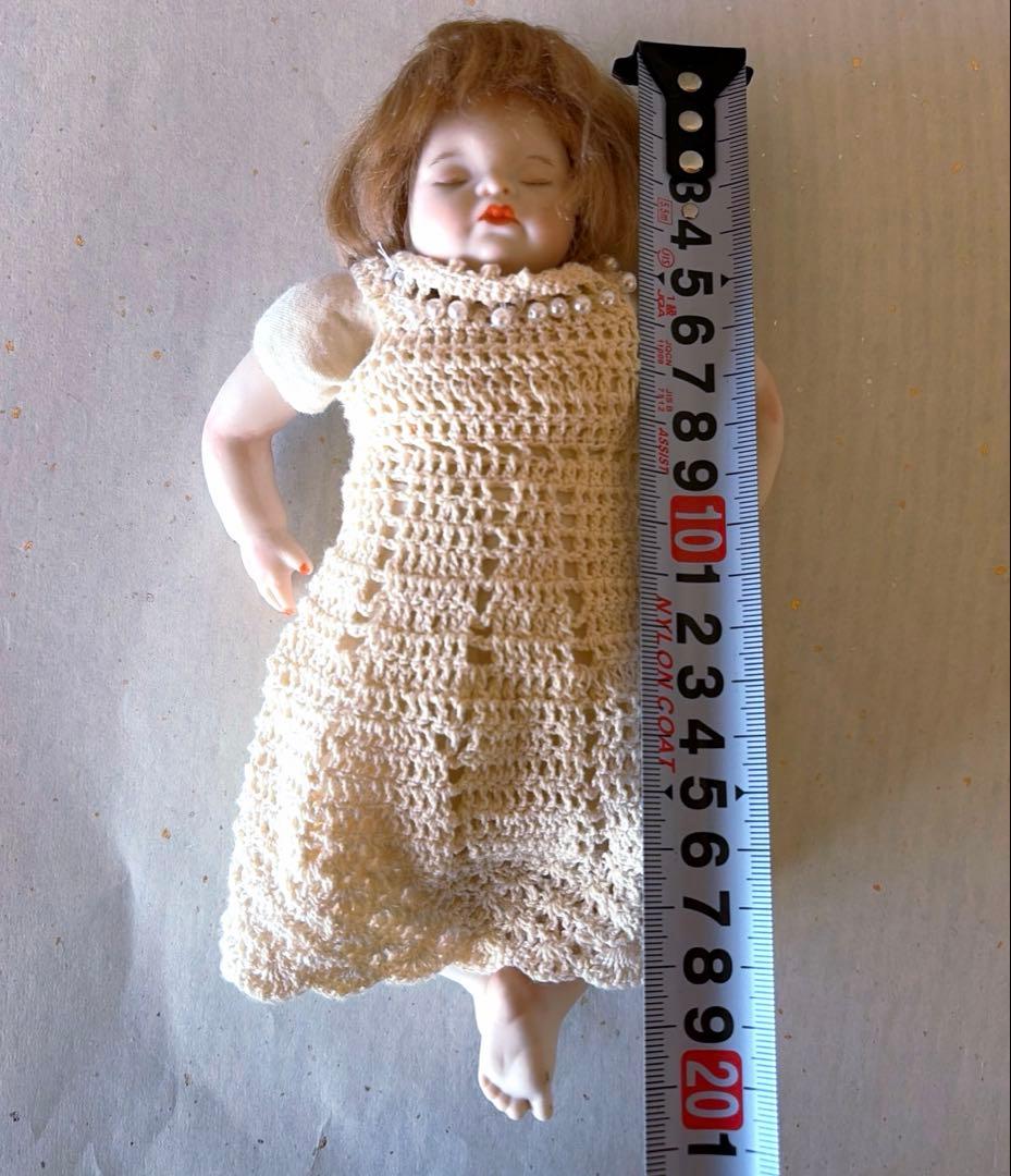 赤ちゃん 人形 ビスクドール ハンドメイド作品 作家もの