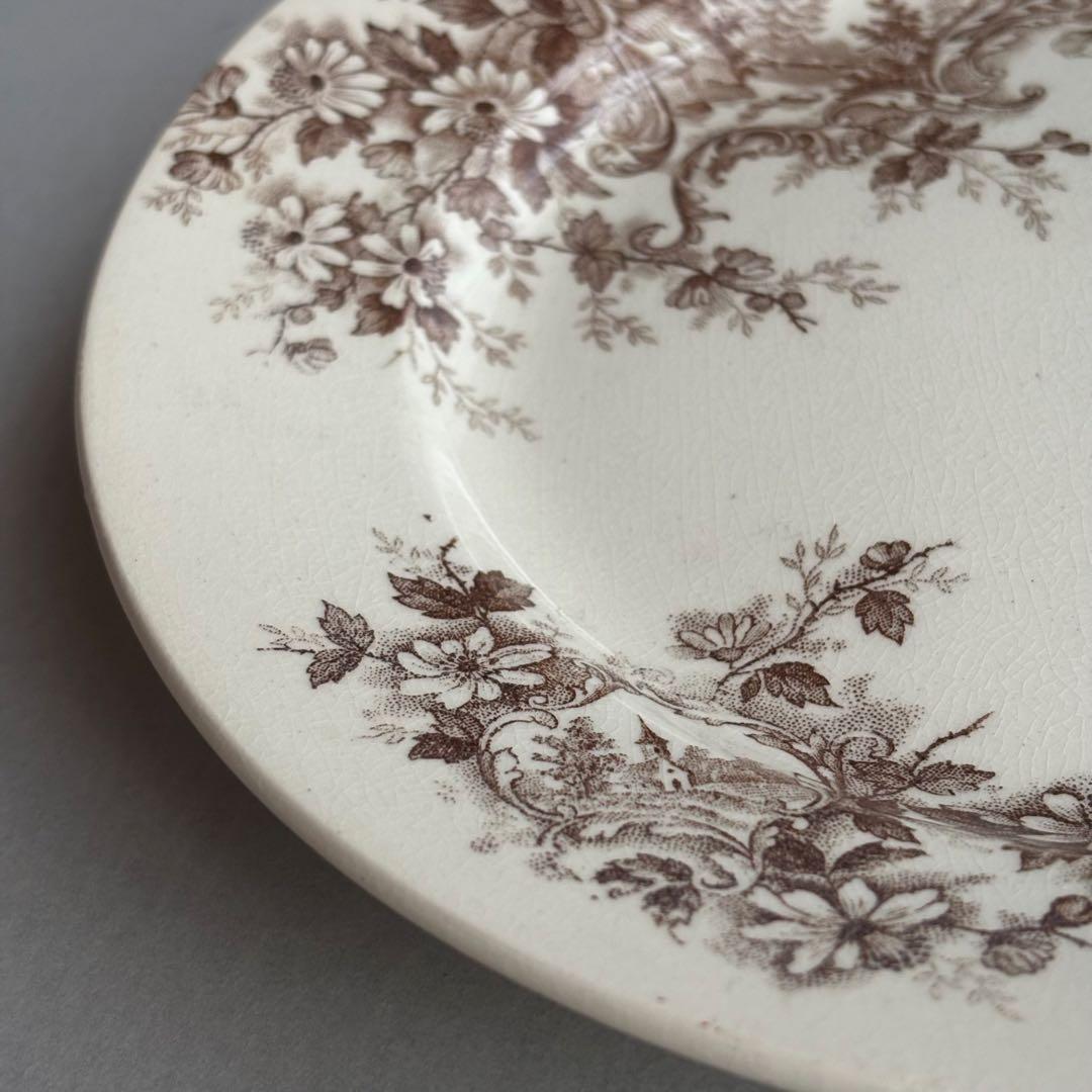 のん❣️ショワジールロワ POMPADOUR ディナープレートA