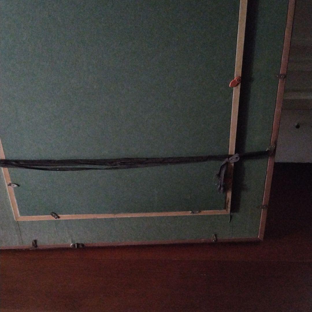 押し絵　美人画　額装