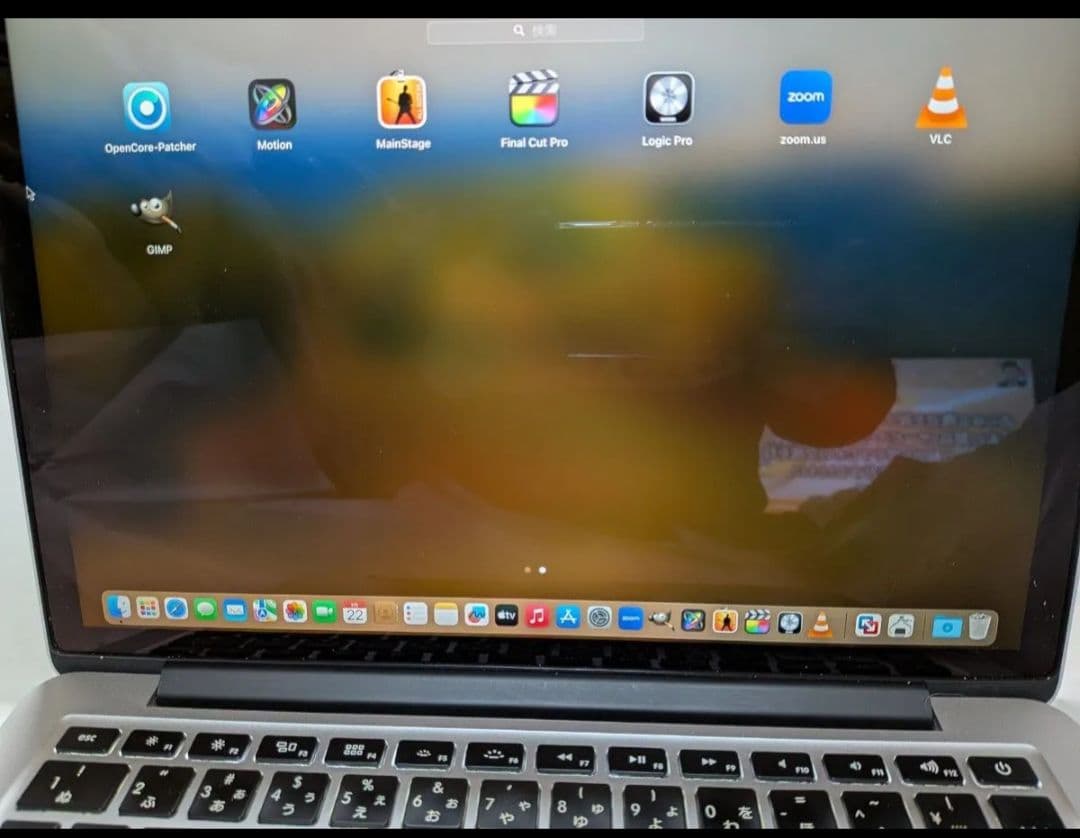 MacBook本体 Macbookpro 13inch 2.7GHz Core 16GB