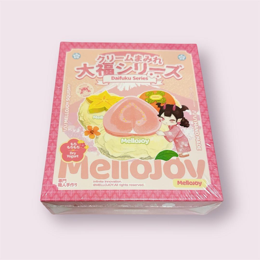 シュリンク付き　Mellojoy メロジョイ　スクイーズ　　大福シリーズ　1箱